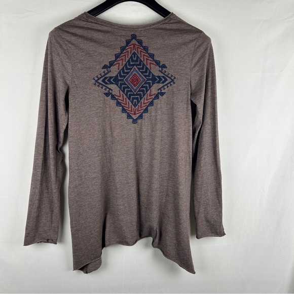 Johnny Was Blouse Womens Small Long Sleeve Scoop Neck Embroidered Tunic boho - Picture 7 of 8